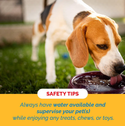 123 Treats | Dog Rawhide Bones Chews 3-4" (50 Count) Premium Rawhide Dog Bones | Free Range Grass Fed Cattle with No Hormones, Additives or Chemicals