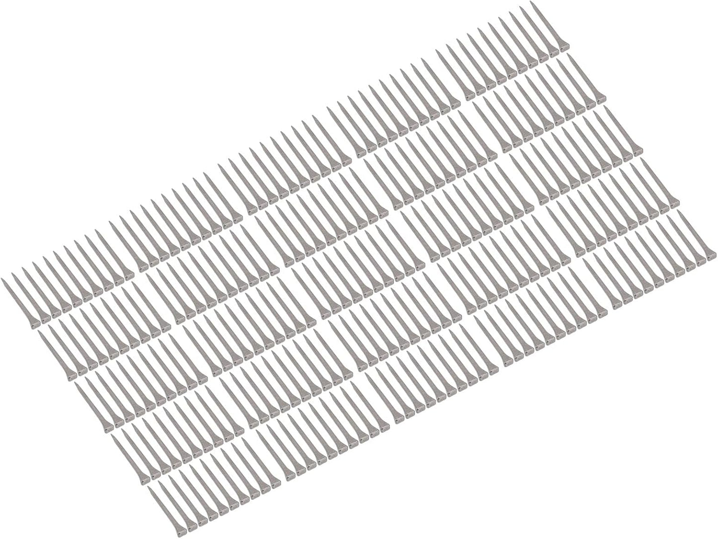 250PCS Horseshoe Nails, High Hardness Low Carbon Steel Farrier Tools, Portable Small Horse Shoeing Nails with Optimal Elasticity for Aluminum Alloy Horseshoes, Durable Animal Husba