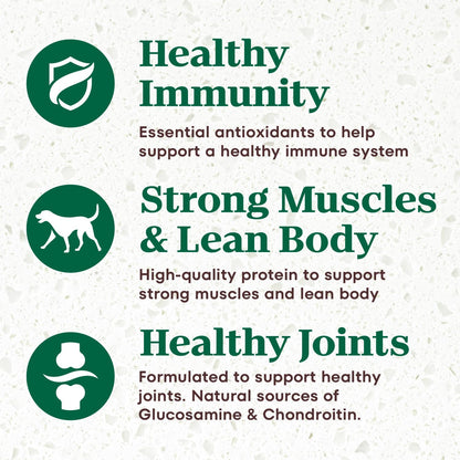 Nutro Ultra Senior Dry Dog Food with a Trio of Proteins from Chicken, Lamb and Salmon, 13 lb Bag