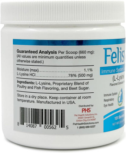 Felisyl Immune System Support(L-Lysine) Granules for Cats 3.5oz(100g)