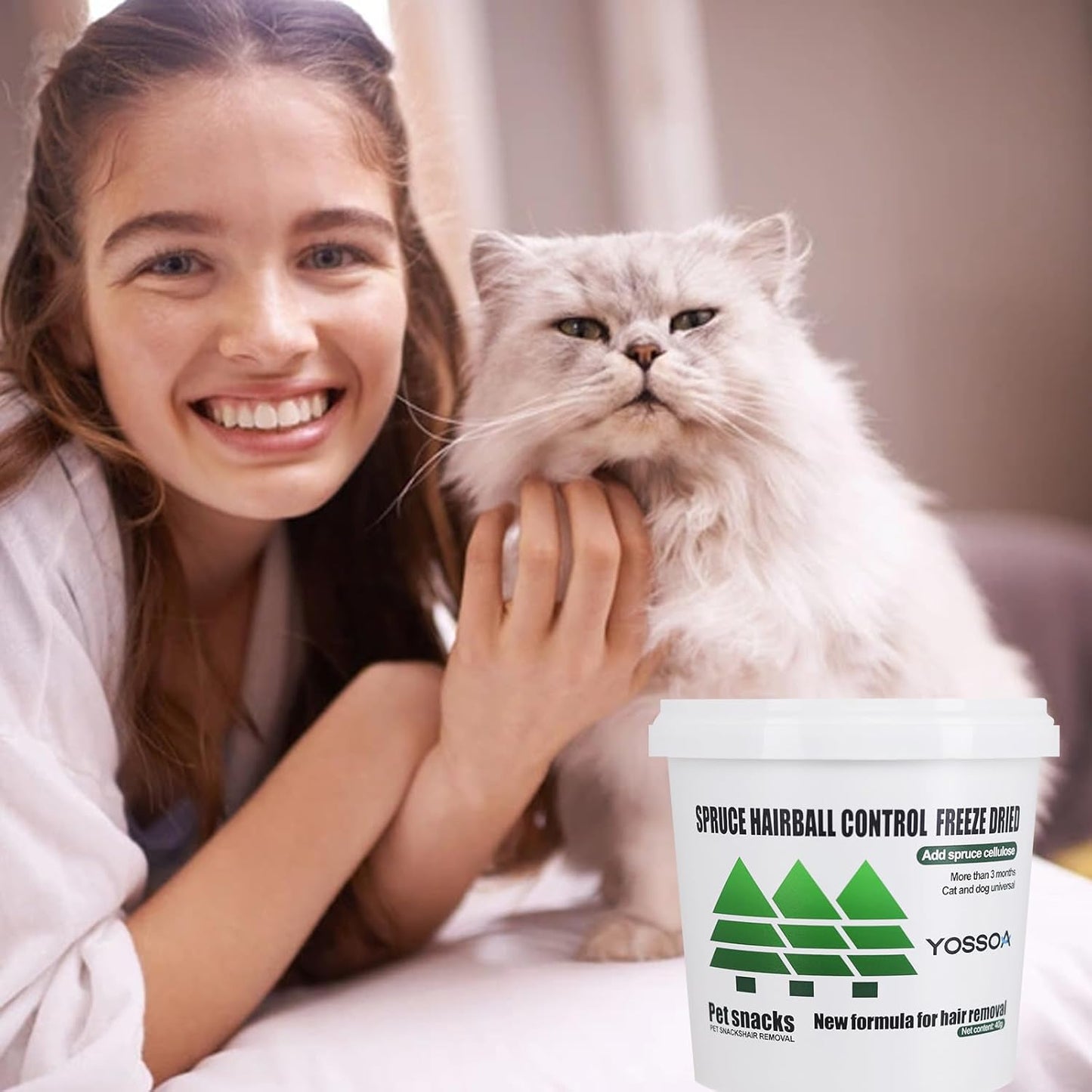 Freeze Dried Chicken for Cats and Dog, 4.23oz Healthy Training Pet Snacks, Freeze Dried Raw Cat Foods Nuggets Chicken High Protein Raw Cat Food Topper Hairball Remedy Treats