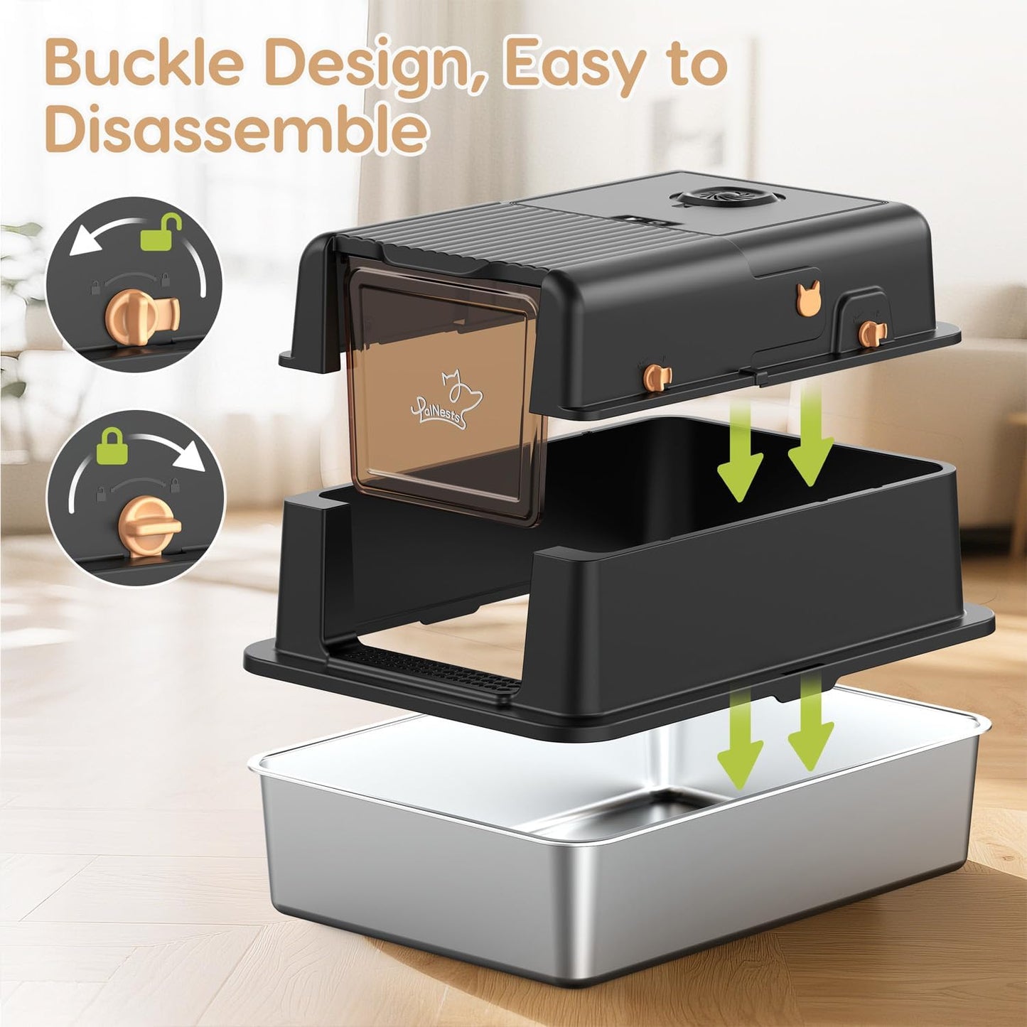 L8 Ultra Litter Box & Cat Litter Deodorizer