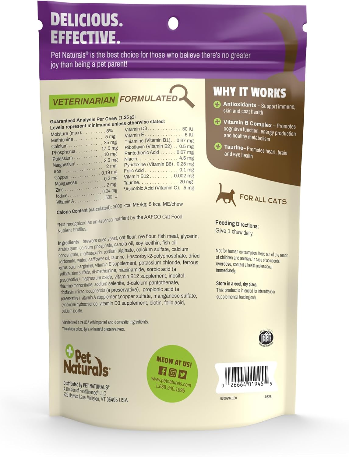 Pet Naturals Daily Multivitamin for Dogs – 28 Essential Nutrients, Fatty Acids & Antioxidants for Complete Health | Supports Energy, Digestion, Skin & Coat | Fish Flavor Soft Chews, 160 Count