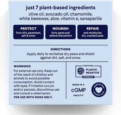 Finn Paw Hero | Natural Revitalizing Dog Paw Balm | Protect, Nourish & Repair from Wear, Damage & Dryness - 1.75 oz