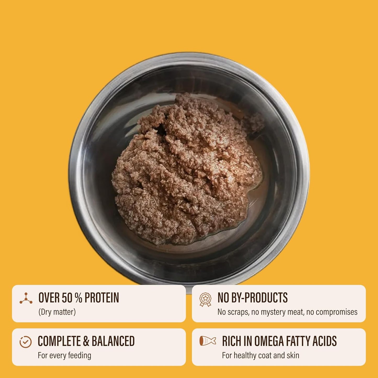 Chewer's Joy High Protein Wet Dog Food – Grain Free, No by-Products, No Gums – Natural Pâté – Real Chicken, Beef & Salmon – 12 Pack, 3oz Cans Variety Pack