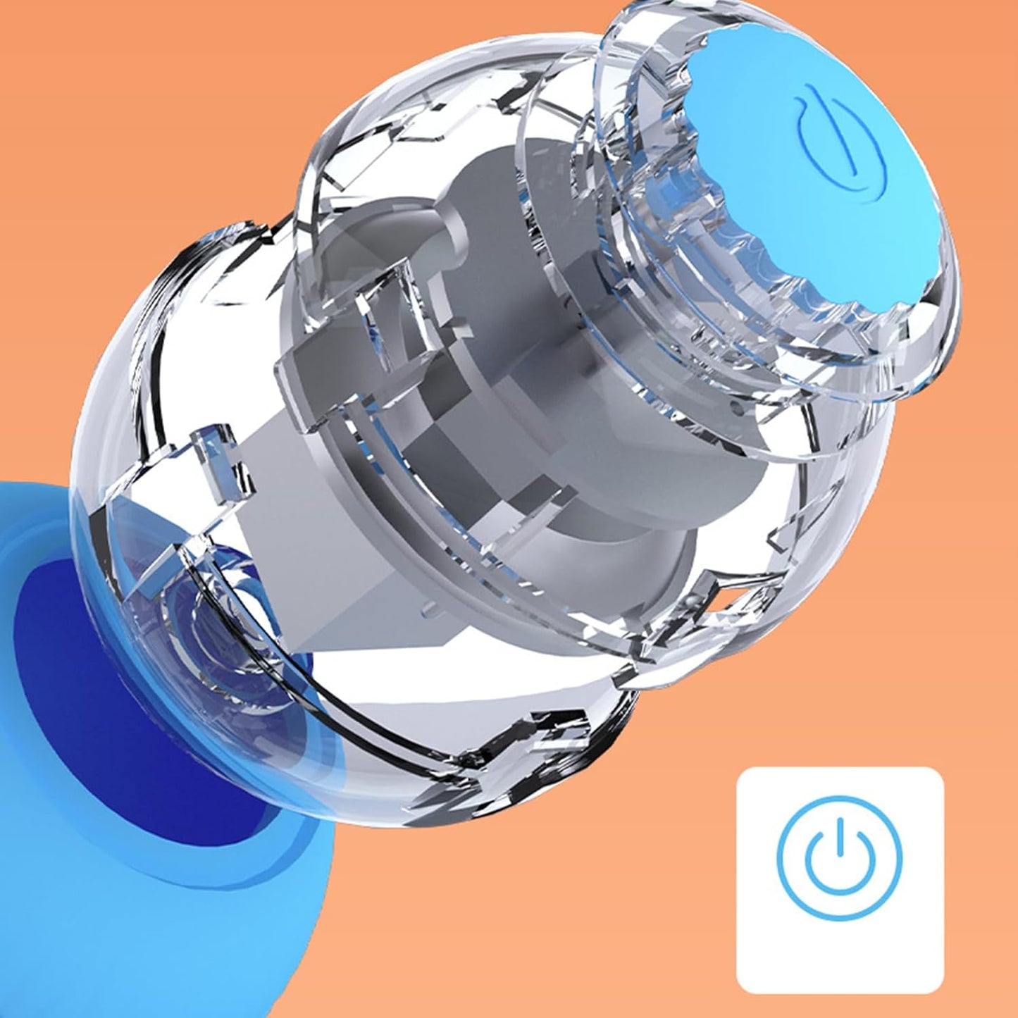 Interactive Cat Ball Toy, cat toy ball roller, Active Rolling Ball for Dogs, Bouncing Rolling Ball, Activated Rolling Ball, 360 Degree Rotating Ball, USB Charging Pet Toy for cats