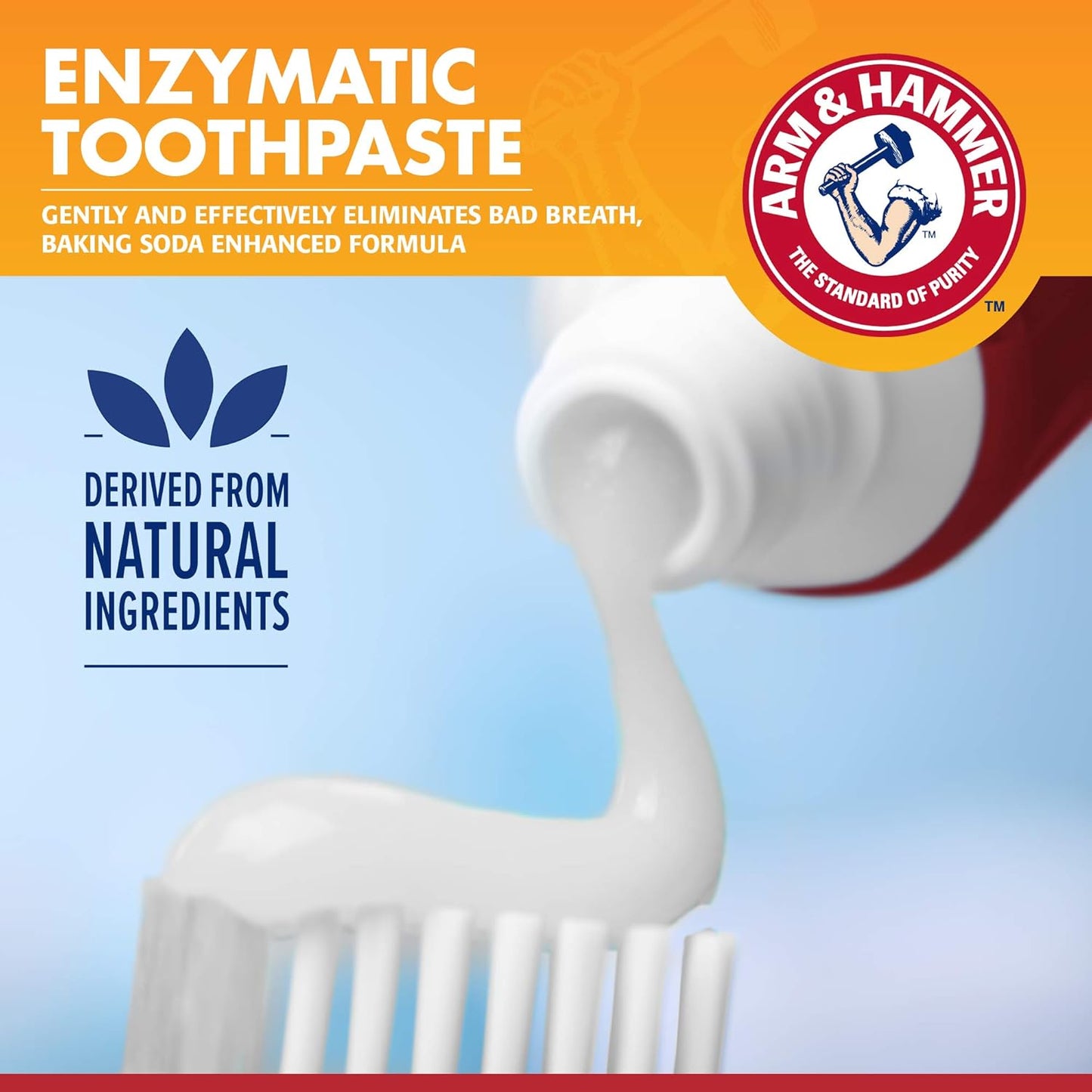 Arm & Hammer for Pets Clinical Care Enzymatic Toothpaste for Dogs | Soothes Inflamed Gums | Dog Toothpaste Enzymatic, Chicken Flavor, 2.5 Oz | Arm and Hammer Toothpaste for Dogs, Dog Dental Care