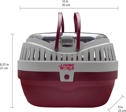 Living World – Pet Carrier for Small Pets, Large