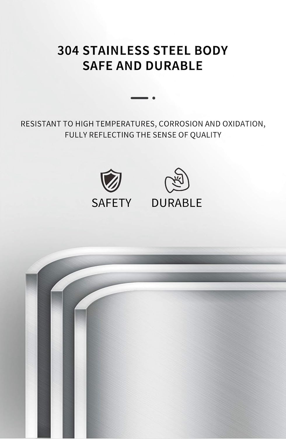 Large Dogs Water Fountain, 8L/270oz/ Stainless Steel Dog Water Fountain with Visual Water Level Window for Large for Families with Many Pets and Busy Families. with Operating Noise Below 30 decibels.