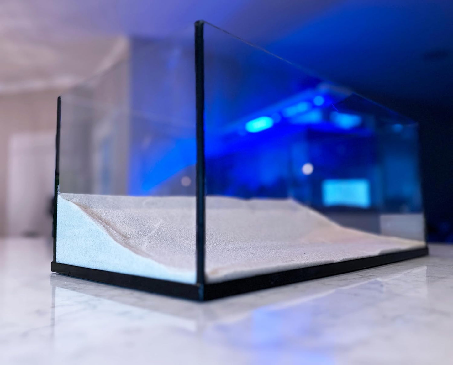 Aqua Natural Sugar White Sand 10lb Substrate for aquascaping, Aquariums, vivariums and terrariums