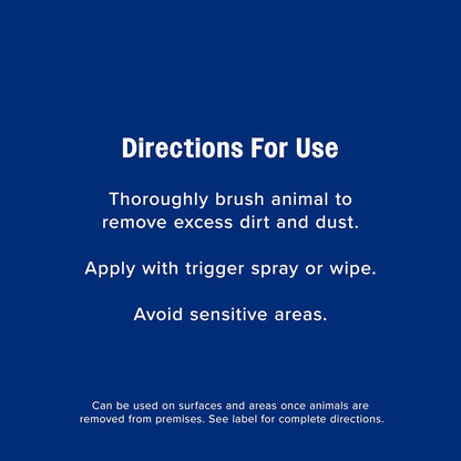 Farnam Broncoe Fly Spray Plus Citronella for Horses, Dogs & Premises – Kills Flies, Ticks, Fleas, Lice & Mosquitoes – Water-Based, Non-Oily Multi-Purpose Insecticide – 128 oz