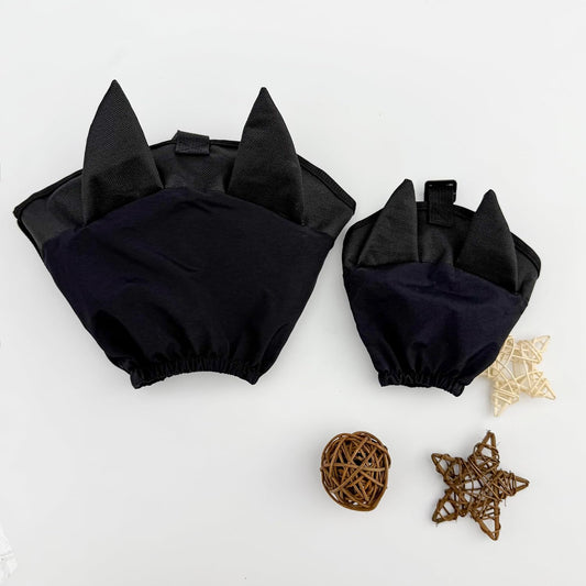 Dog Eye Mask Cleaning Muzzle Pet Out Shading Anti-Excitation Stress Relief Sickness Car Breathable Pet Supplies (XL)