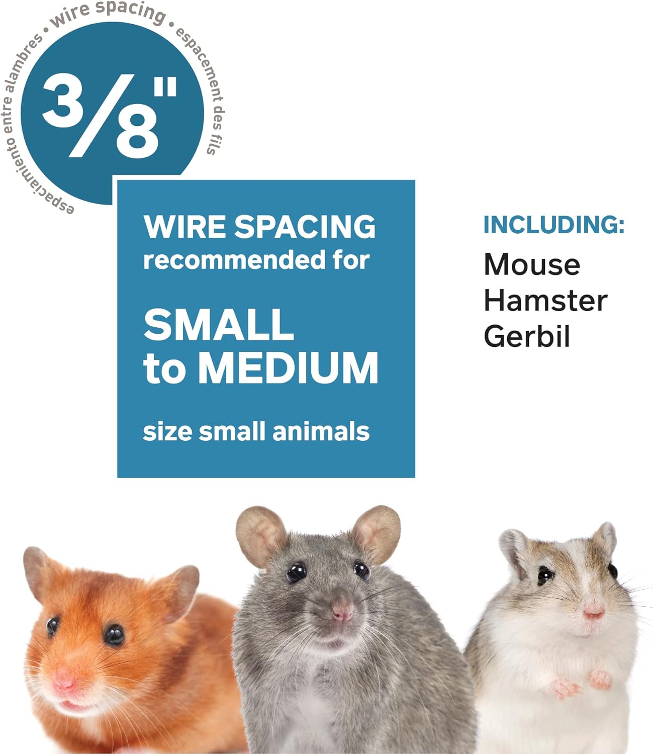 Prevue Pet Products 528 Universal Small Animal Home, Dark Gray