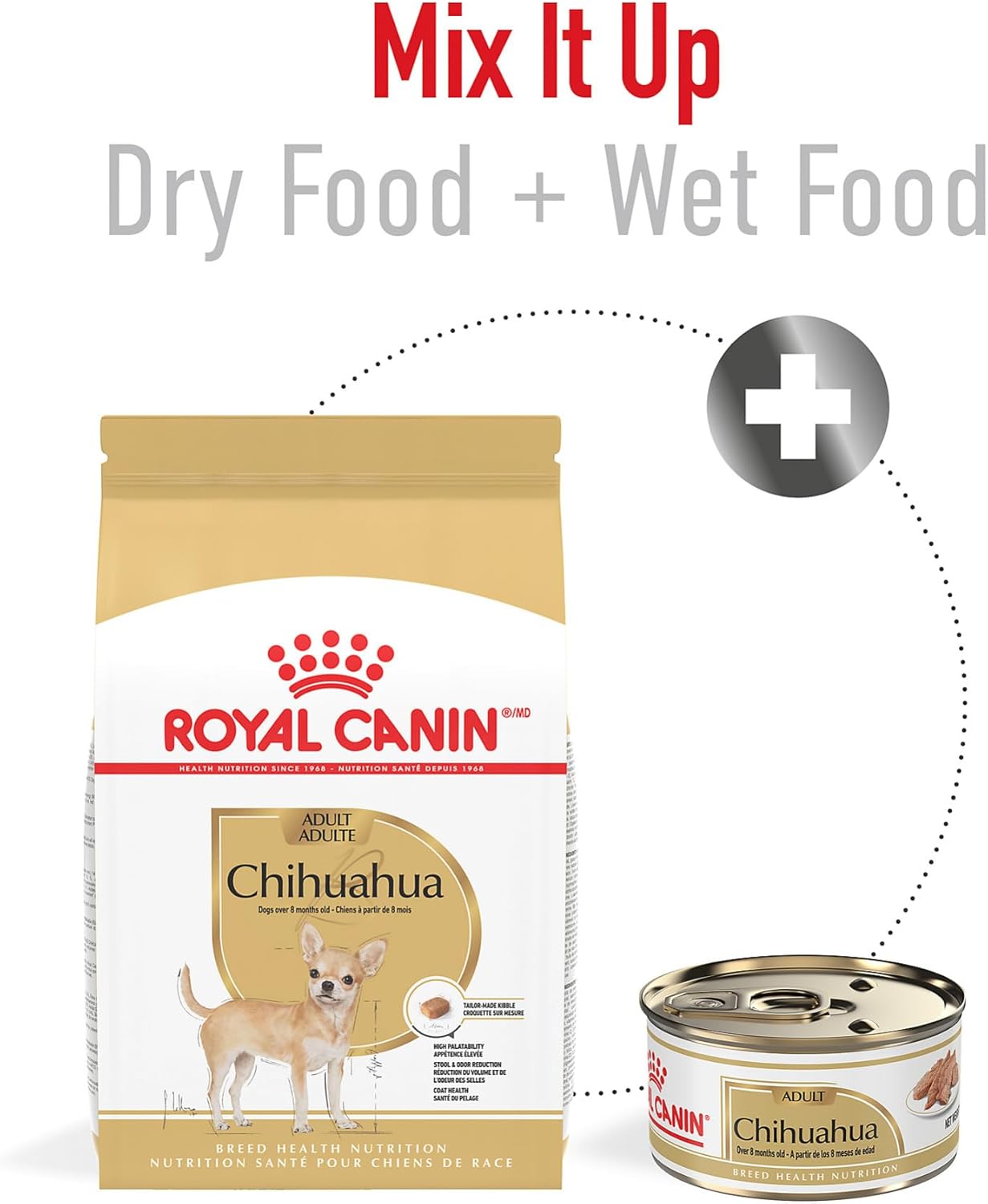 Royal Canin Chihuahua Adult Breed Specific Dry Dog Food, 2.5 lb. Bag