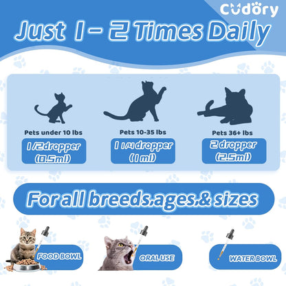 Cat Multivitamin, Crunchy & Creamy Cheese Chew Natural Antibiotics for Cats, Cat Antibiotics Nutritional