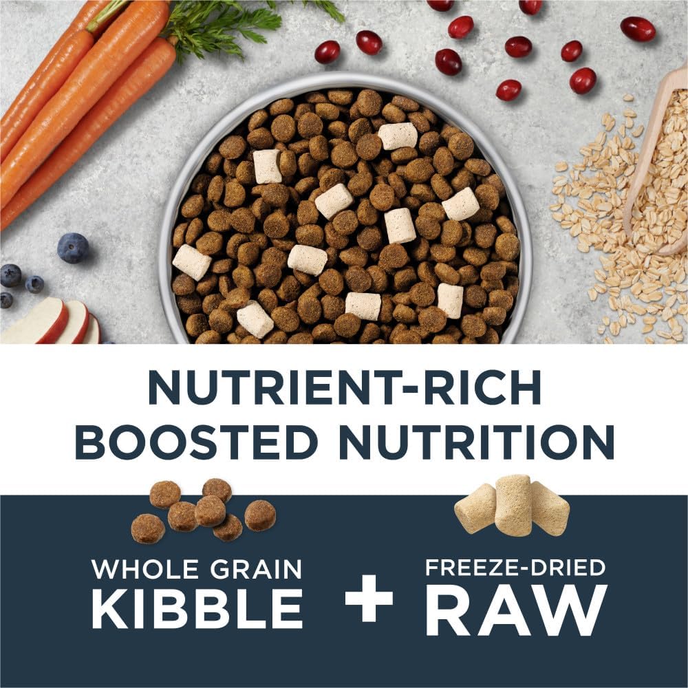Instinct Raw Boost Light, Natural Dry Dog Food with Freeze Dried Pieces, Whole Grain Recipe- Real Chicken and Brown Rice, 3.5 lb. Bag