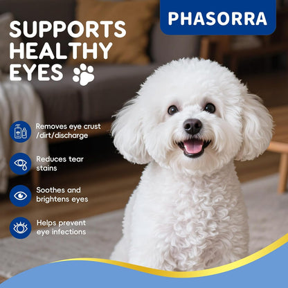 Dog Eye Wipes & Dog Eye Drops