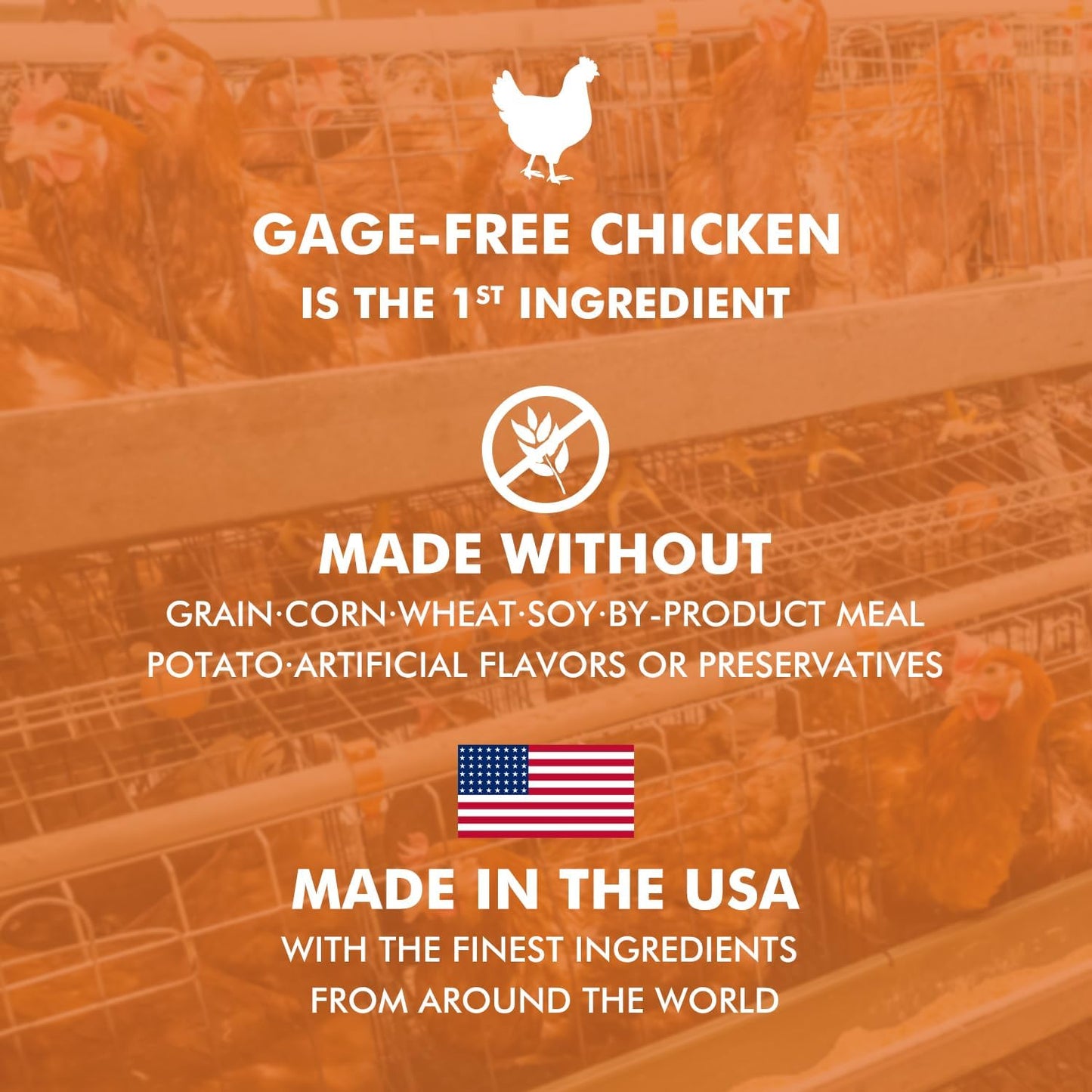 Freeze Dried Dog Treats Chicken Breast, 100% Pure Single-Ingredient Grain-Free, 2cm Tender Cubes for Medium Dogs, Hypoallergenic Low-Fat Snacks, Resealable Bag 6oz