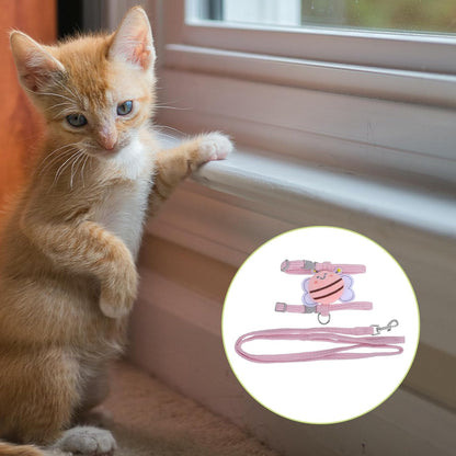 Breathable Small Dog Vest Harness for Cats and Puppies Lightweight No-Pull Pet Walking Harness with Adjustable Fit Comfortable S for Pets Easy Wear and Remove for Training and