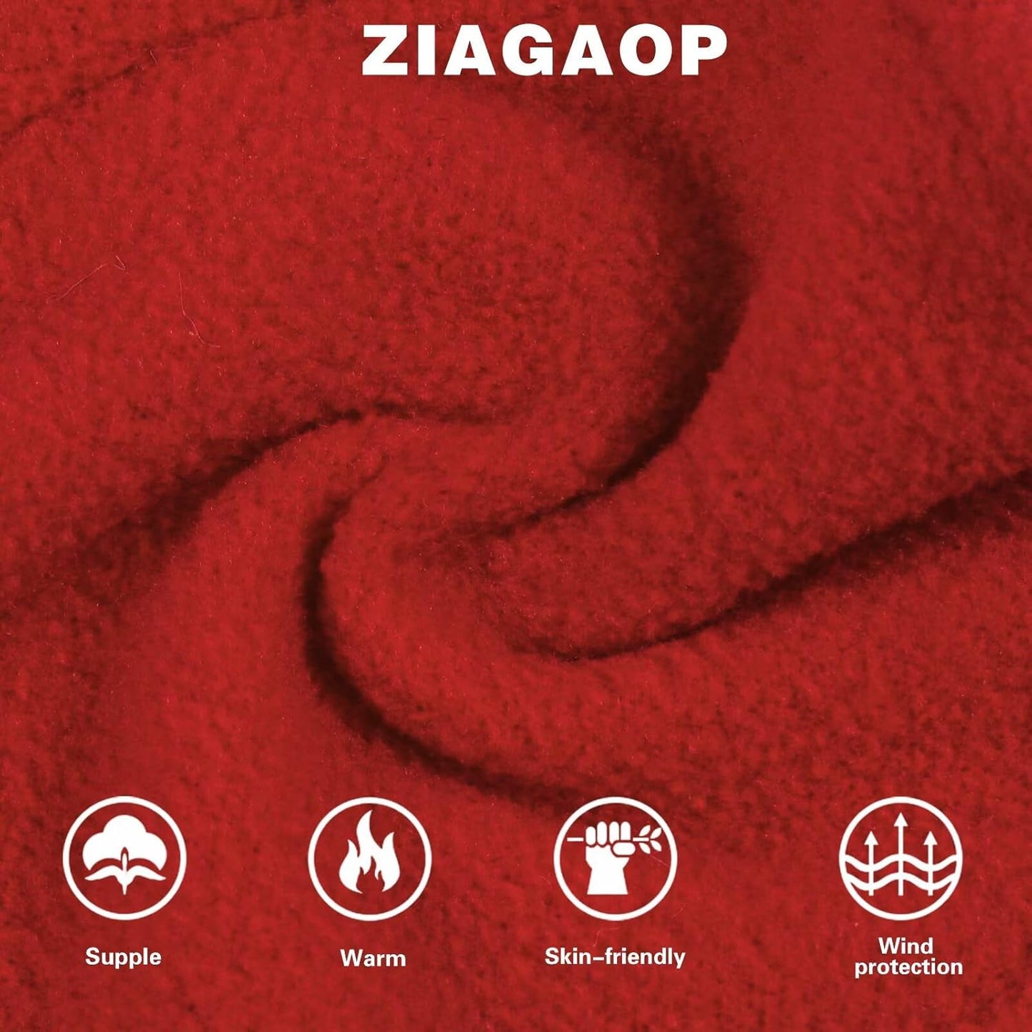 Soft & Comfortable Dog Jacket – Cozy Zip-Up Sweater Vest with Leash Hook, Easy-On Pet Coat for Walks, Outdoor Play, and Everyday Adventures. Red M