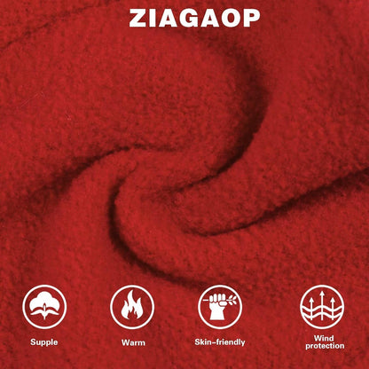 Soft & Comfortable Dog Jacket – Cozy Zip-Up Sweater Vest with Leash Hook, Easy-On Pet Coat for Walks, Outdoor Play, and Everyday Adventures. Red M