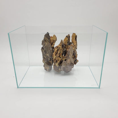 Lifegard Aquatics 20 Gallon Rimless Aquarium, Clear Glass, Ultra Clear Sealant Fish Tank, 6mm Thick with Dense Leveling Mat for Freshwater/Marine, Home or Office Decor (24.40"x12.20"x15.74")