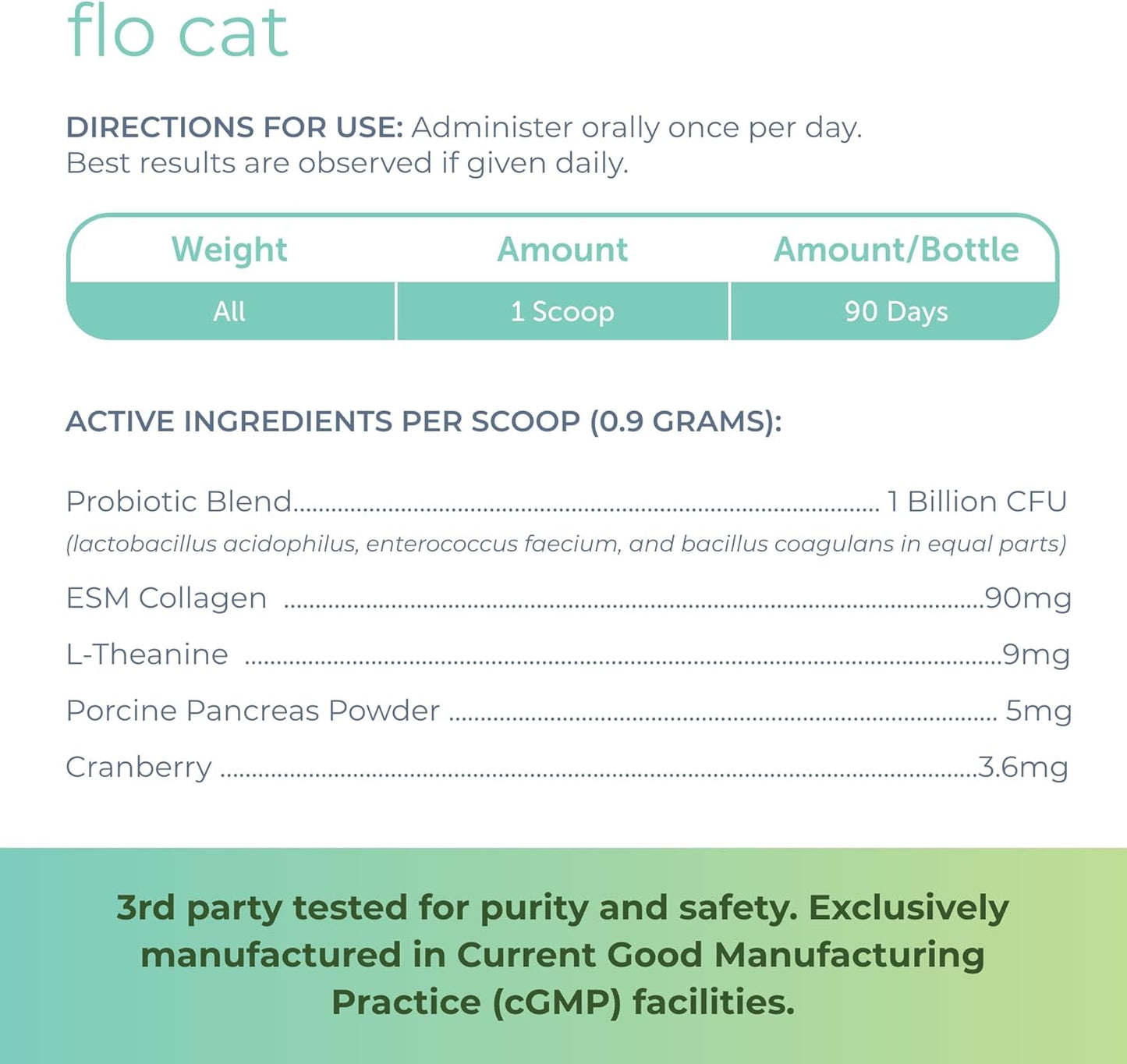 Flo Cat Cranberry Supplement for Cats by Veterinarian Recommended Solutions - Bladder Control for Cats - Urinary Tract Support - Cranberry Chews - Immune & Gut Support