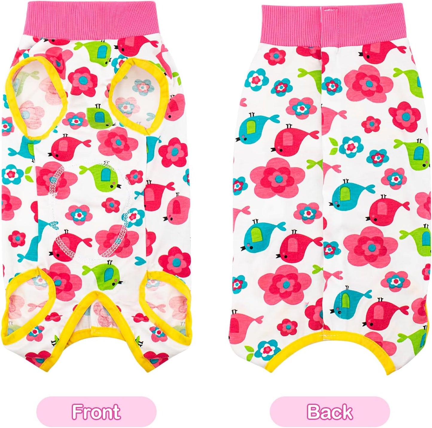 Coppthinktu Recovery Suit for Dogs After Surgery, Dog Onesie Surgery Recovery Suit for Female Spay, Soft Male Surgical Pajamas Bodysuits for Small Medium Puppy to Anti Licking Dog Cone Alternative