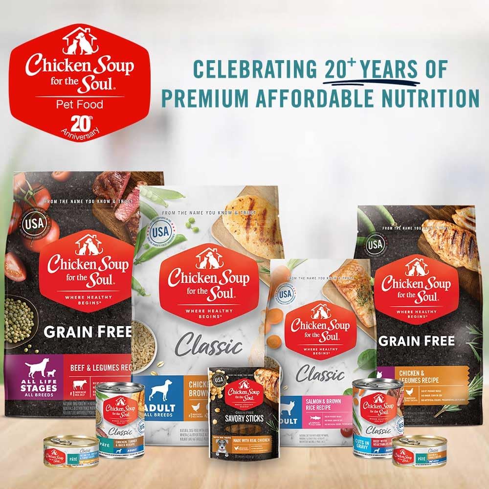 Chicken Soup for Soul Pet Food Indoor Cat - Tuna & Brown Rice, 4.5 LB Bag, All Life Stages, Dry Cat Food with Real Ingredients