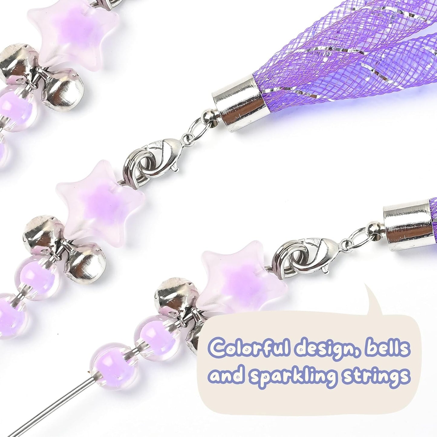 Yeahgoshopping Interactive Cat Toys Wand & 3 Pcs Catnip Mice Toys Feather Tails, Cat Exercise, Boredom Relief & Teeth-Cleaning Kitten (Cat Toys Wand + 3 Pcs Catnip Mice Toys)