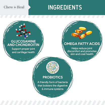 12-in-1 Multivitamin for Dogs - 240 Puppy and Senior Dog Vitamin and Supplement Soft Chews for Hip and Joint - Advanced Formula with Glucosamine, Omega 3,6,9, Vitamins, Probiotics, and More