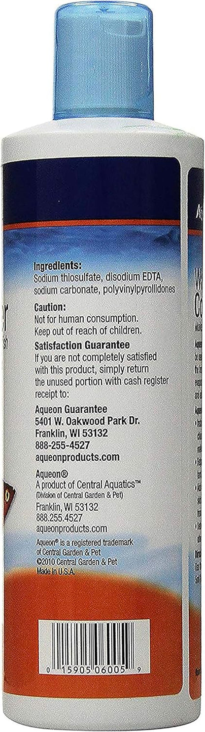 Aqueon Aquarium Fish Tank Water Conditioner Bottle, 16 ounces