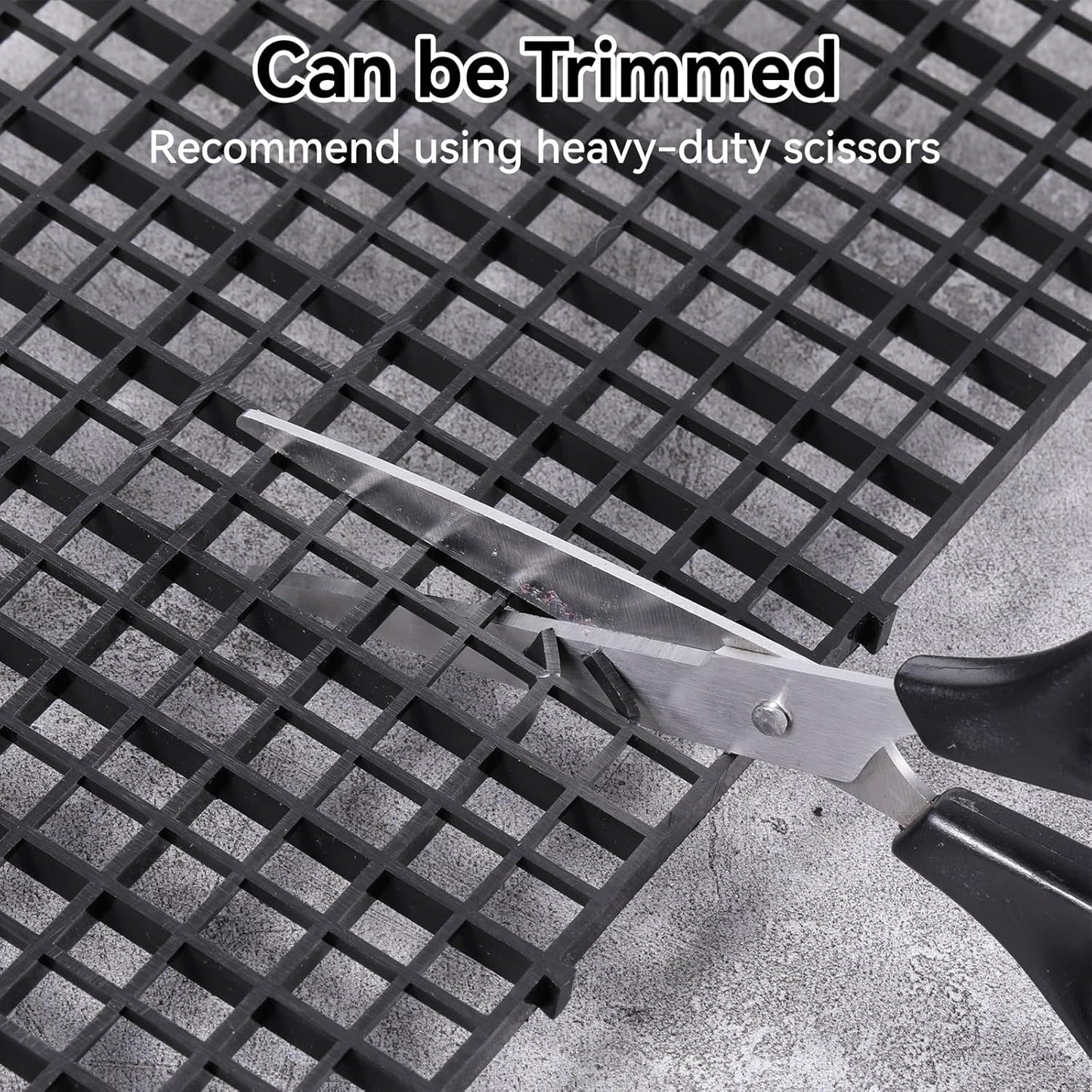 16 Pieces 5.9x11.8in (15X30cm) Aquarium Grid Plastic, Aquarium Fish Tank Divider Egg Crate Aquarium Black Filter Bottom Tray for DIY and Protection Aquascaping