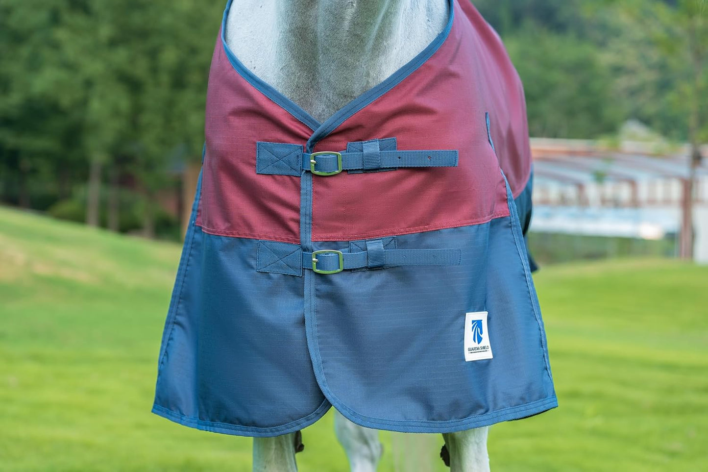 Waterproof Horse Rain Sheet | Horse Turnout Sheets | 600 Denier Ripstop Turnout Blanket | Breathable Lightweight No Fill (0g) | Tear-Resistant Outer & Rub-Free Silky Inner