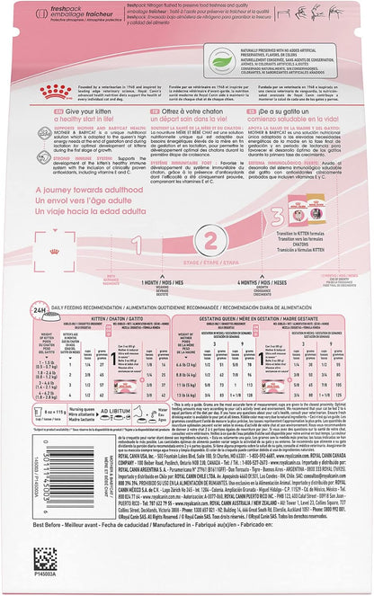 Royal Canin Feline Health Nutrition Mother & Babycat Queen Dry Cat Food, 3 lb Bag
