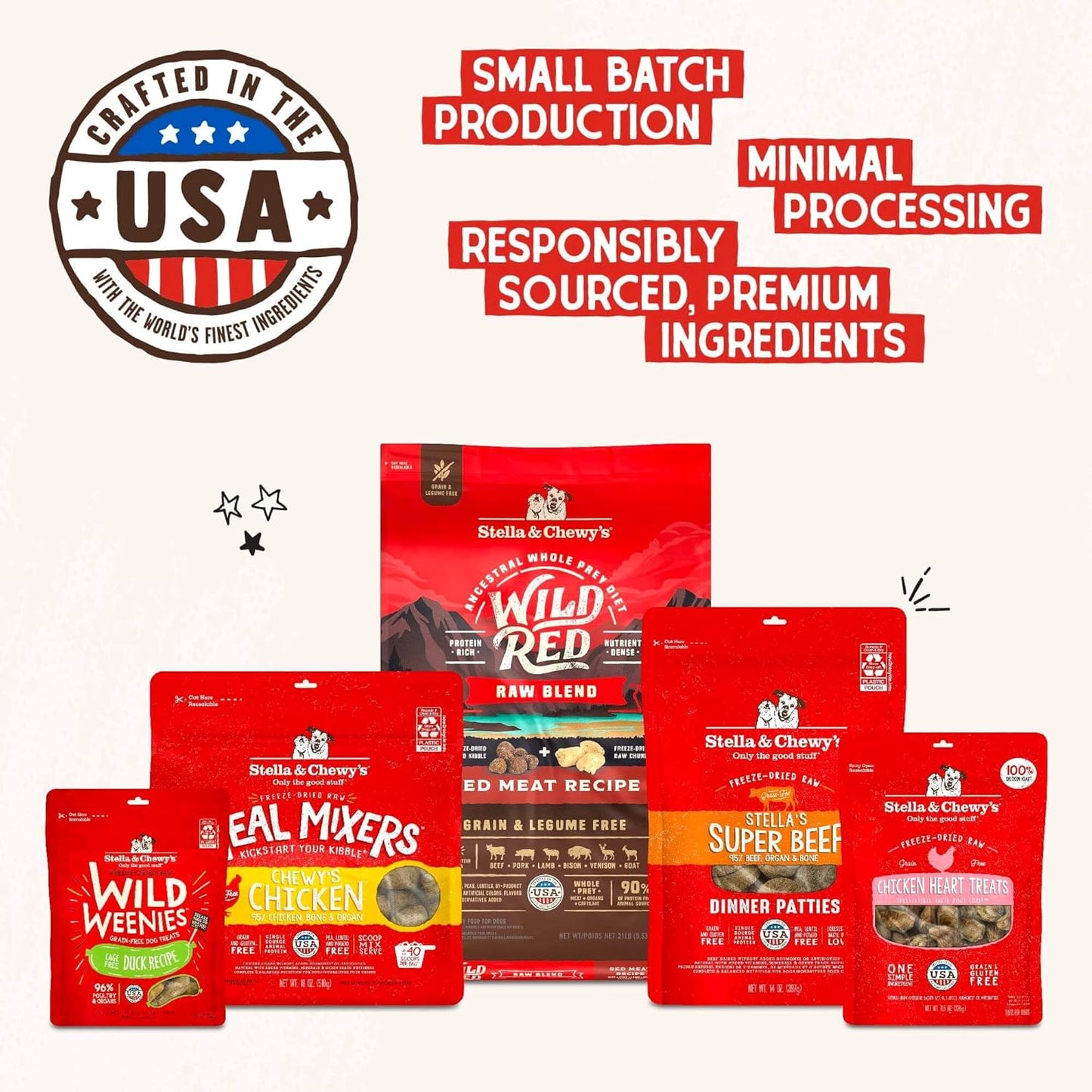 Stella & Chewy's Freeze-Dried Raw Beef Liver Dog Treats - Single Ingredient, No Additives - Premium Training Treats - Perfect For Picky Eaters - 3oz Bag