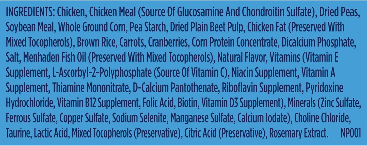 Nutrish Large Breed Real Chicken, Pea, Brown Rice & Carrot Recipe Whole Health Blend Dry Dog Food, 14 lb. Bag (Rachael Ray)