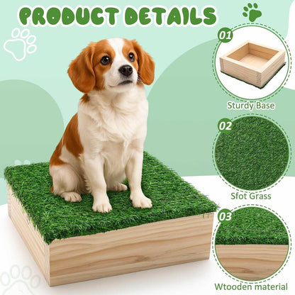 Dog Training Platform 11.81" Non Slip Pivot Box Place Board for Obedience, Hind Limb Awareness Practice Portable Place Board for Indoor Outdoor Use, Puppy to Medium Dogs Agility Training Equipment