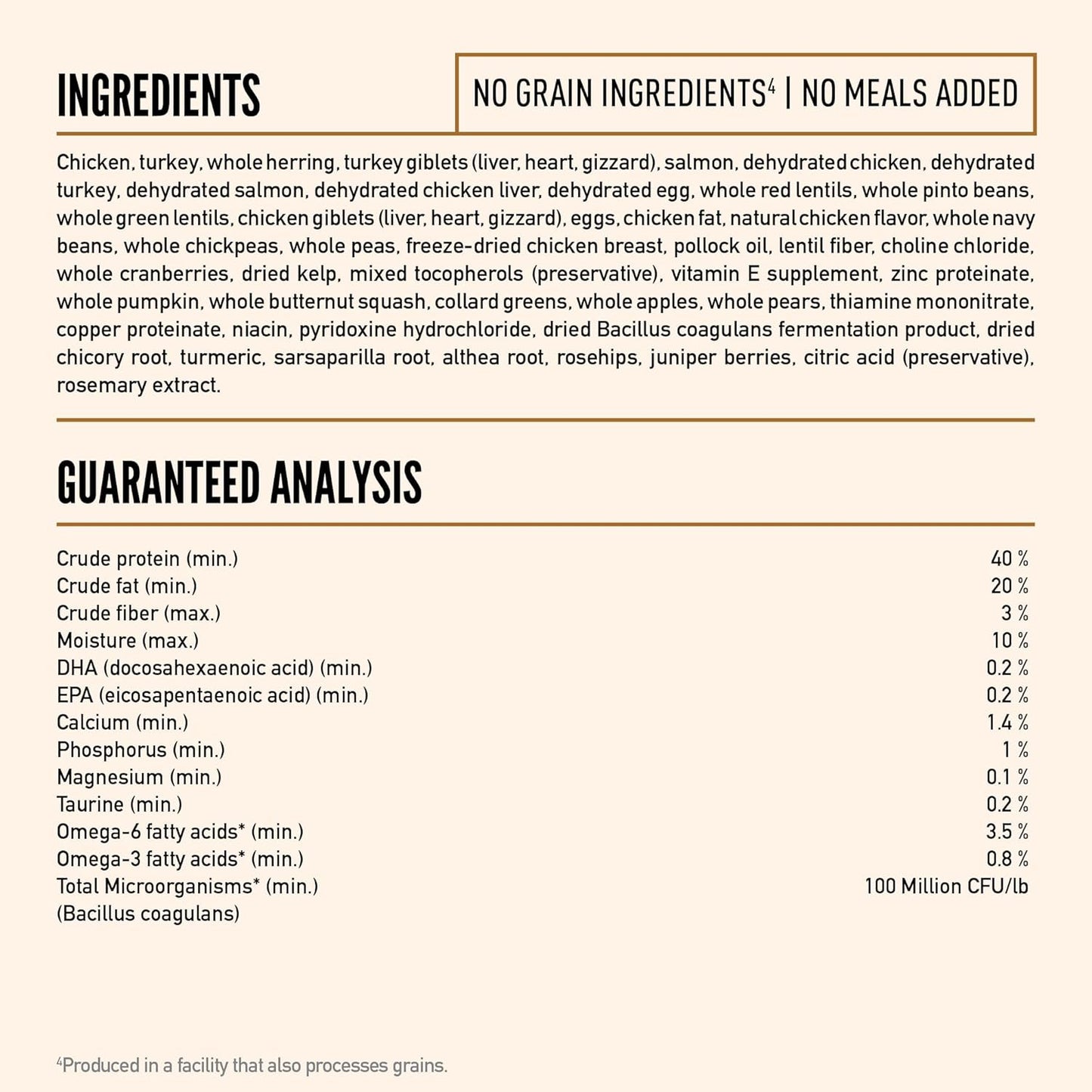 ORIJEN Wild Reserve Dry Cat Food Free-Run Chicken & Wild-Caught Fish Recipe 3.5lb Bag