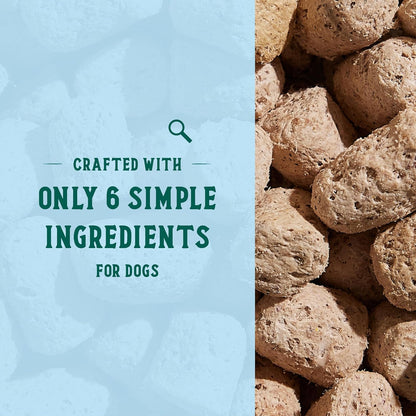 Open Farm Goodbowl Dog Food Topper, Freeze Dried Raw, Grass-Fed Beef & Wholesome Non-GMO Grains Recipe, 23oz Bag