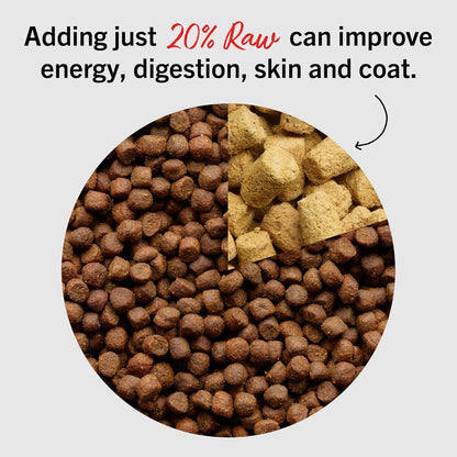 Stella & Chewy's Freeze-Dried Raw Lamb Meal Mixers- Dog Food Topper and Mixer - Made with 95% Grass-Fed Lamb, Organs & Bone - Perfect for Picky Eaters - Grain-Free - 18 oz