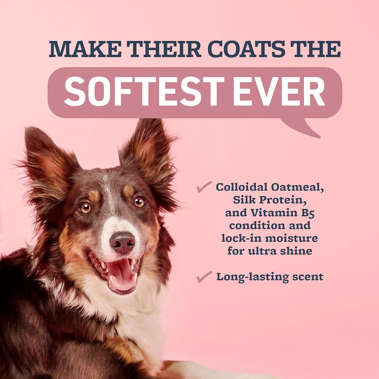 Veterinary Formula Moisturizing Ultra Oatmeal Shampoo & Conditioner Bundle for Dogs & Cats with Colloidal Oatmeal & Jojoba, Leaves Coat Soft, Shiny & Hydrated, 2 x 17 Fl Oz Bottles