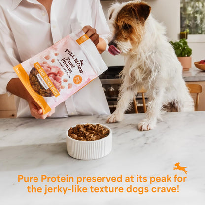 Full Moon Pure Protein Air Dried Dog Food | Homestead Turkey Recipe 1lb
