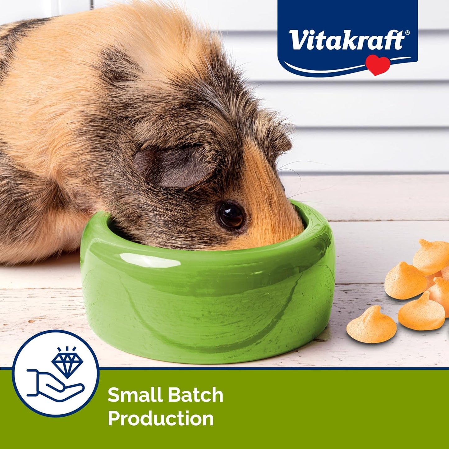 Vitakraft Drops Guinea Pig Treat - Orange - Yogurt Treats for Guinea Pigs Orange 5.3 Ounce (Pack of 1)