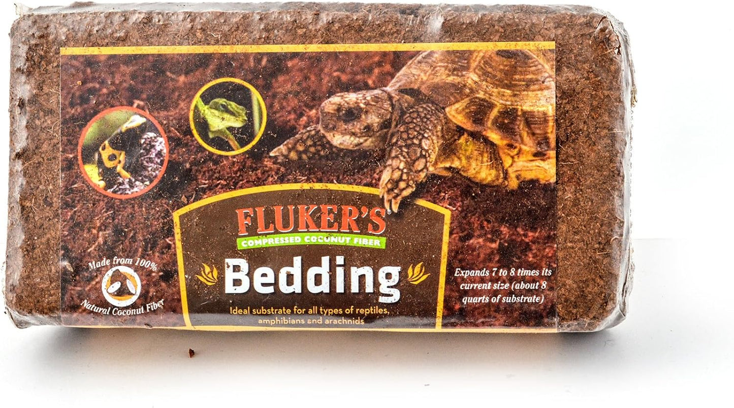 Fluker's Repta-Bed Coconut Fiber, All Natural Bedding for Reptiles, Amphibians and Arachnids