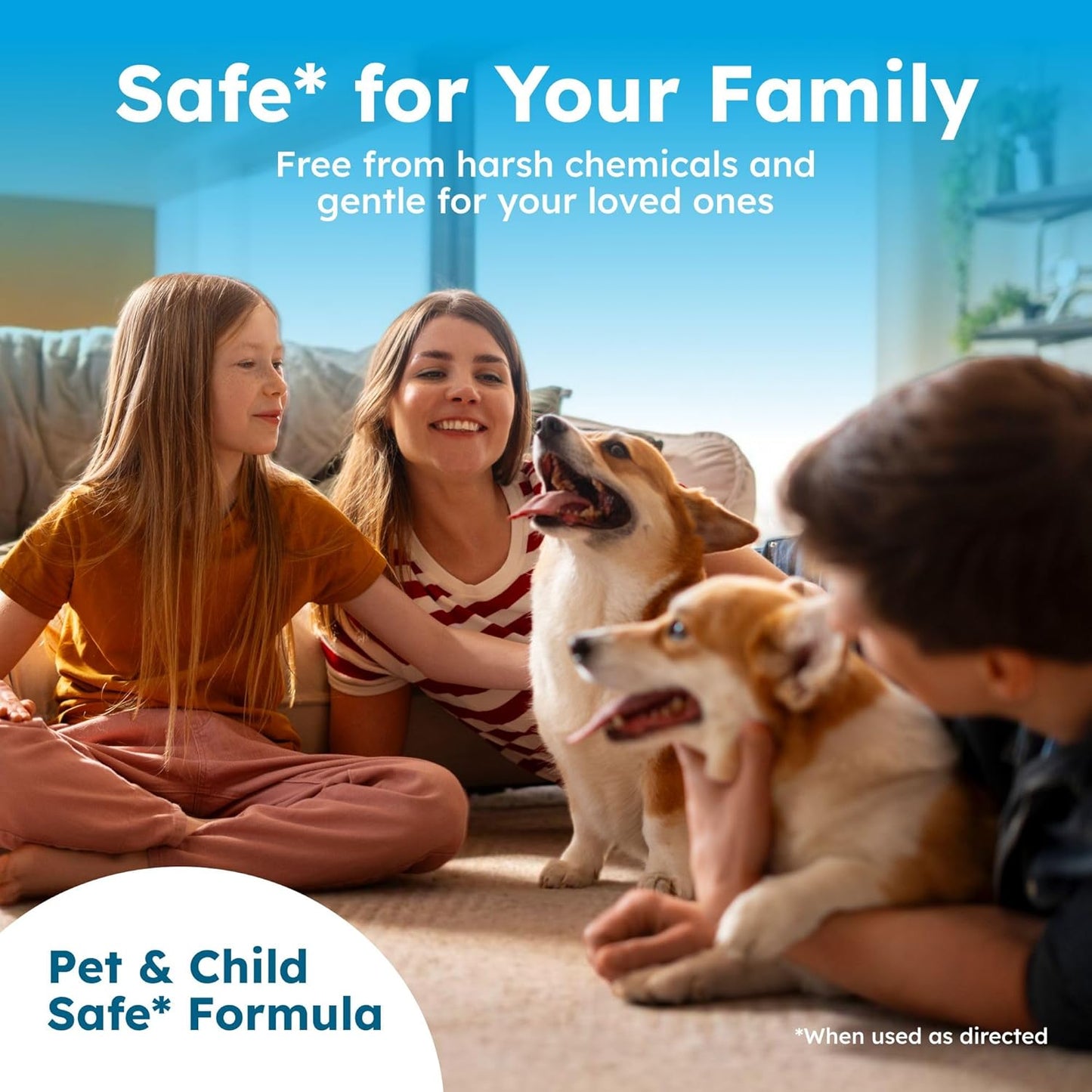 BugMD Enzyme Cleaner for Dog & Cat Urine | Pet Stain and Odor Remover for Carpet & Home | Unscented Urine Destroyer & Deodorizer