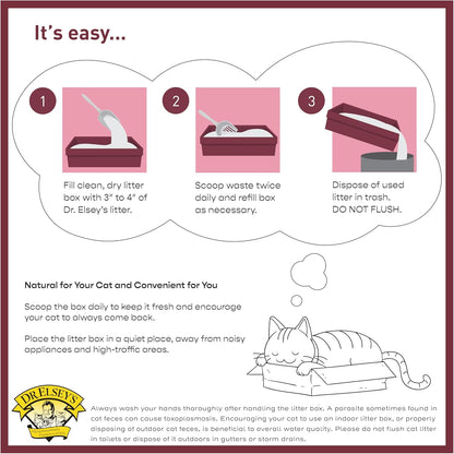 Precious Cat Classic Premium Clumping Cat Litter, 40 lb Bag