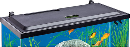 Tetra LED Hood 20 Inches By 10 Inches, Low-Profile Aquarium Hood With Hidden Lighting