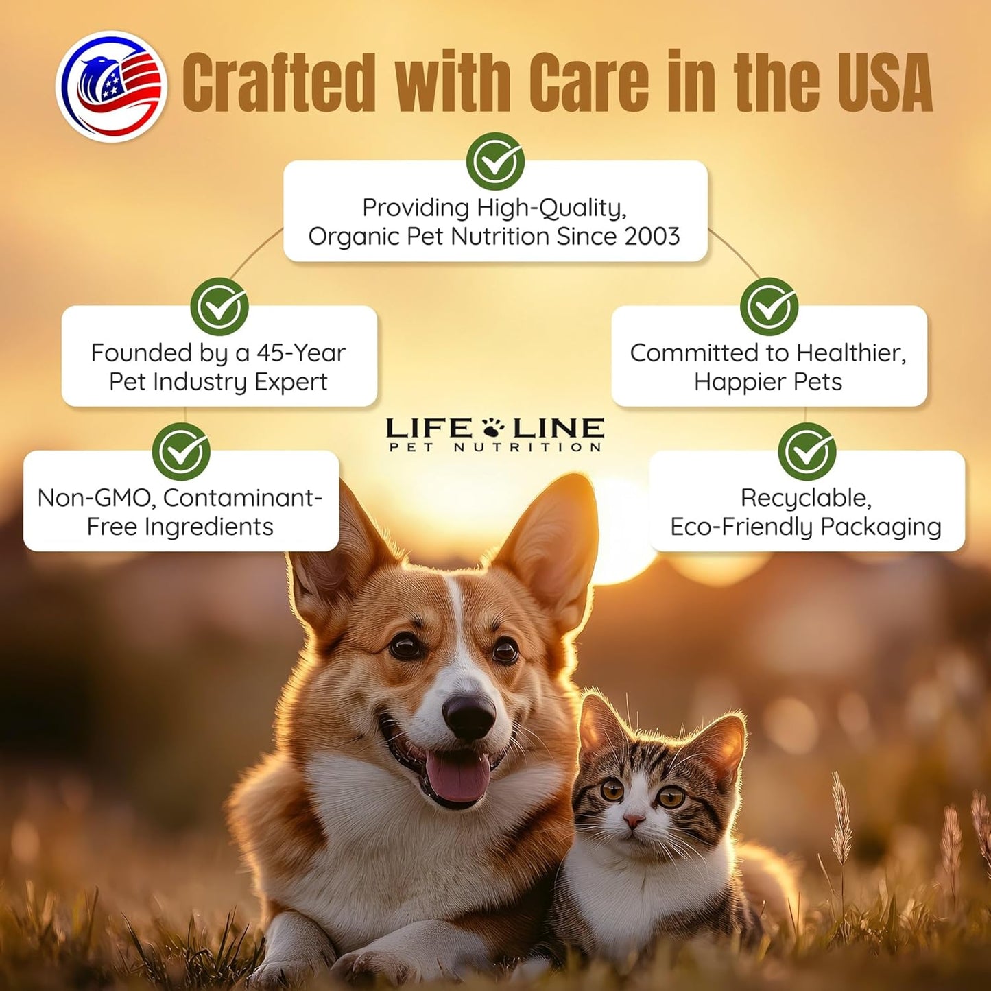 Lifeline Premium Omega 3 Fish & Hemp Oil for Dogs & Cats | Wild Caught | Skin, Coat & Joint Support | Pet Calming Supplement with Astaxanthin | Supports Pain Relief – 8.5 oz