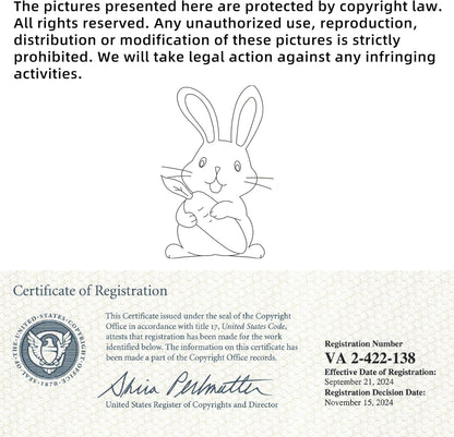 HIIMALEX Large Sturdy Bunny House with Spacious Balcony Hidey Detachable Playhouse for Rabbit Hideout Castle Tower Toys for Indoor Bunnies Guinea Pig Hamster Chinchilla Gerbil